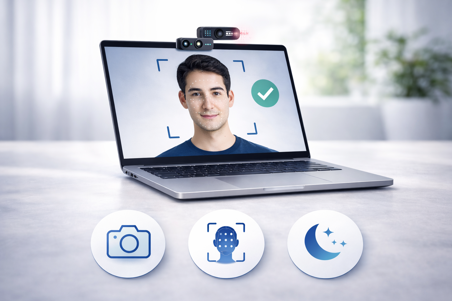 臉部辨識與相機測試展示